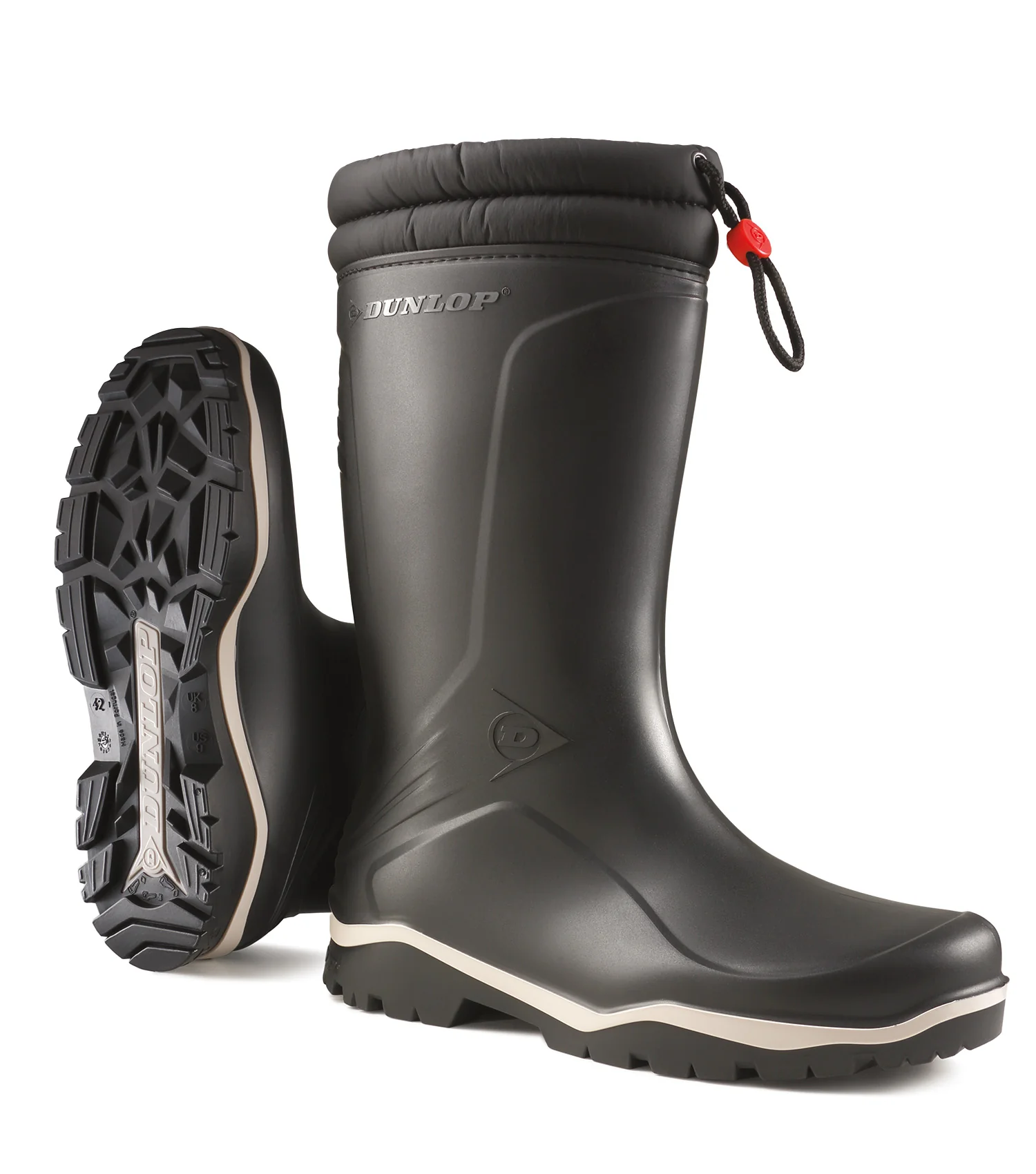 Blizzard, Black | 14'' PVC Insulated Rain Boot
