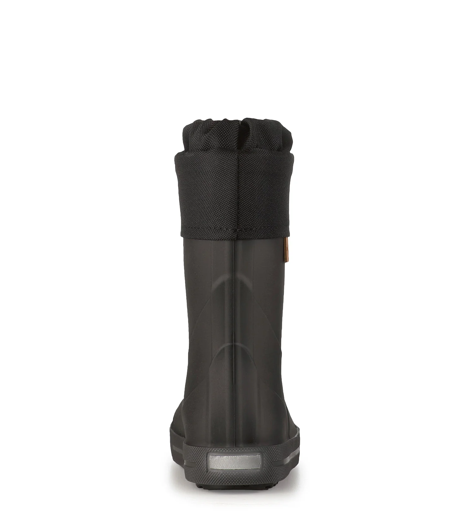 Puddle Jumper Fur Lined, Black | Insulated Rain Boots for Kids - Image 4
